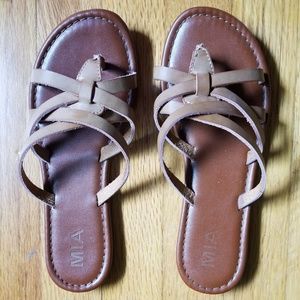 MIA Leather Sandals
